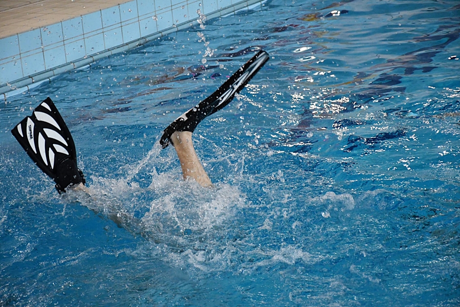 Hokej pod wodą Walenie Siemianowice Śląskie Finał WOŚP w Rudzie Śląskiej 25 I 2026